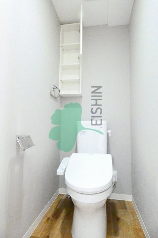 エルグランド博多のトイレ|清潔感のあるトイレです。