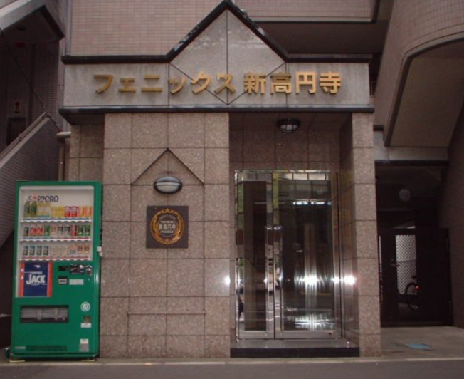杉並区梅里１丁目の賃貸マンションのエントランス