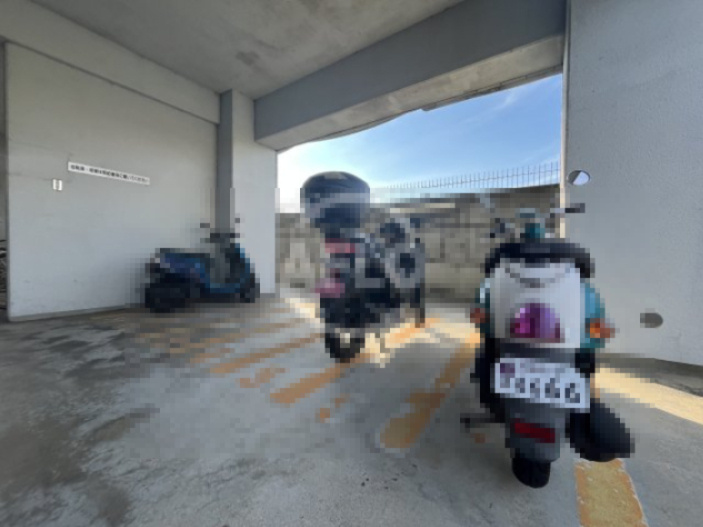 ノルデンハイム小松の設備|バイク置き場