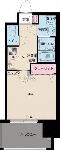  エンクレスト博多駅前Ⅲ　の間取り|エンクレスト博多駅前Ⅲ