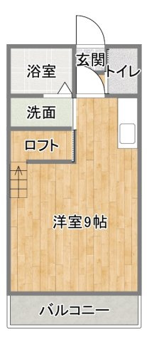 パスタイムⅢAの間取り