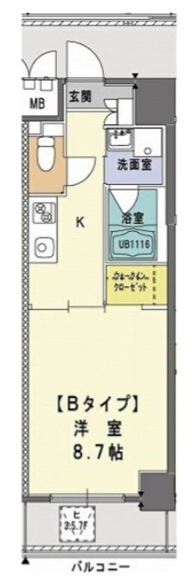 M's-GONの間取り
