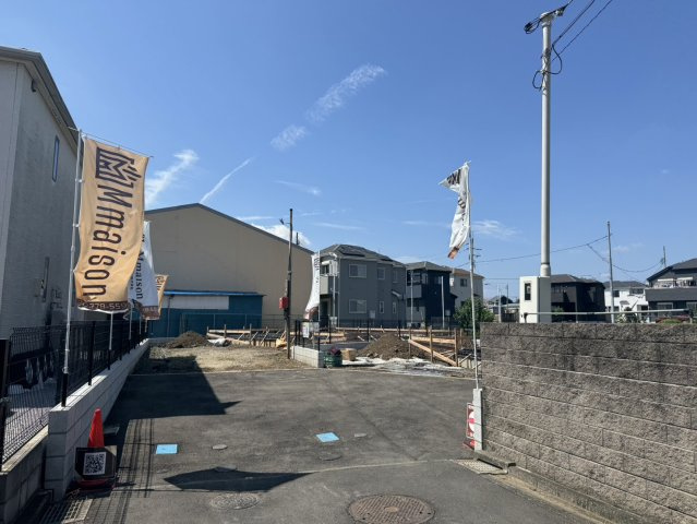 昭島市田中町第９の前面道路含む現地写真
