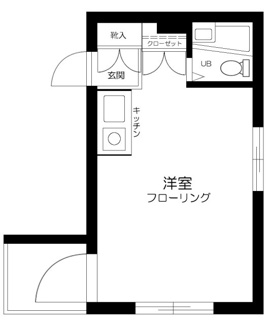 【間取り】 | アムロゼッタ西荻窪 | 間取りです。
