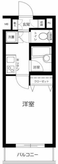 【間取り】 | プレール・ドゥーク西新宿 | 間取りです。