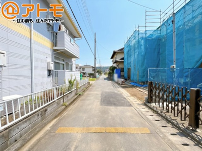 【前面道路含む現地写真】 | 伊豆の国市古奈　新築一戸建て　全1棟