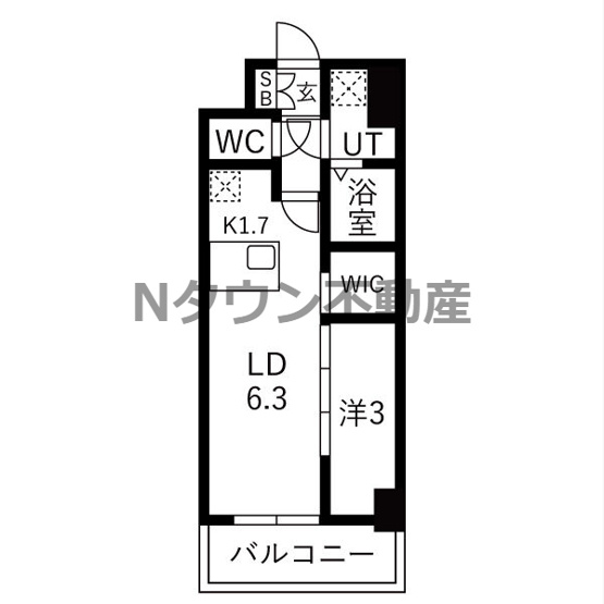 【間取り】 | メイクスアート浄心 | 間取りです。