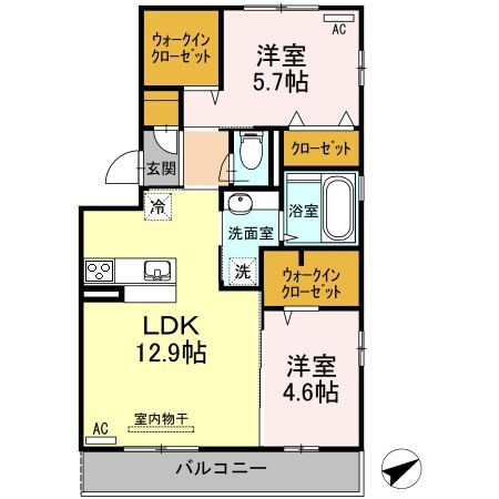 【間取り】 | 恩田ヒルズ