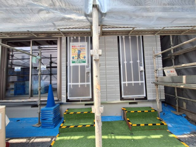 （仮称）八雲3丁目メゾンのエントランス|※建築中