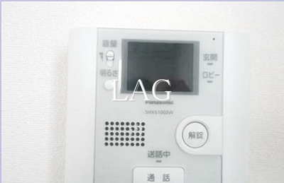 【セキュリティ】 | カーサ　フェリーチェ | モニター付きインターホンになります。