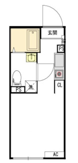 【間取り】 | クレサージュ西新井 | 間取りです。