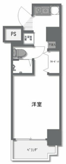 【間取り】 | メインステージ王子駅前 | 間取りです。
