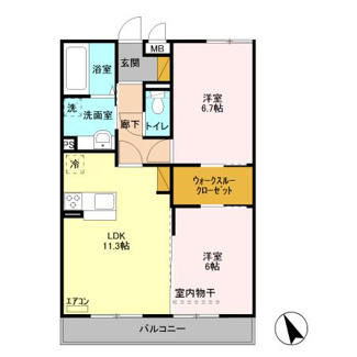 【間取り】 | グランシャリオ