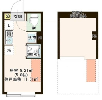 【間取り】 | ハーモニーヒルズ北千住 | 間取りです。