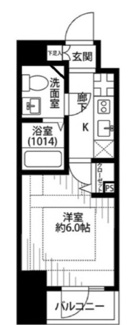 【間取り】 | プレール・ドゥーク東京ＥＡＳＴ | 間取りです。