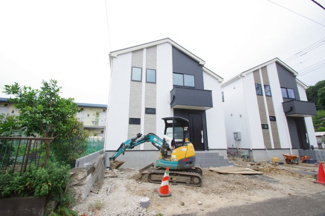 【外観】 | 【仲介手数料無料！！】八王子市上柚木　新築戸建て（全3棟）3号棟　4890万円 | 1号棟