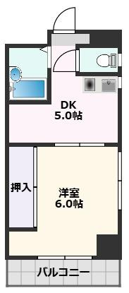【間取り】 | アイワステーションビルⅥ号館