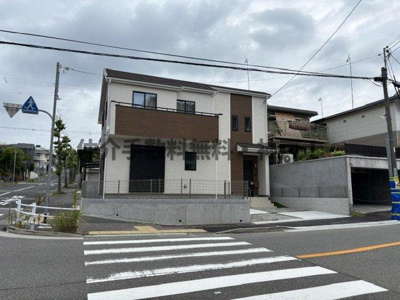 【外観】 | 神戸市須磨区白川台2丁目　新築戸建　仲介手数料無料！ | きれいな外観です