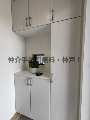 【玄関】 | 神戸市須磨区白川台2丁目　新築戸建　仲介手数料無料！ | きれいな玄関です