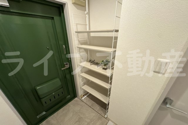 グリーンハイツの収納|専用の収納スペースです