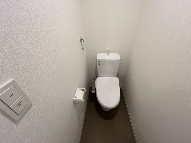 ジーメゾン岩槻南平野ヒラリアのトイレ|落ち着いたトイレです