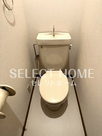 【トイレ】 | ドエルマルシェＢ | コンパクトで使いやすいトイレです