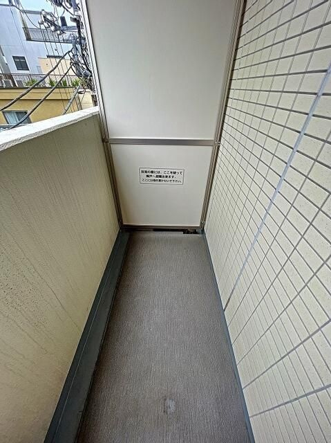 ブリヤン諏訪台のバルコニー