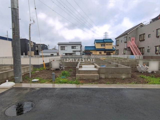 草加市西町 新築分譲住宅 全4棟 C号棟の外観