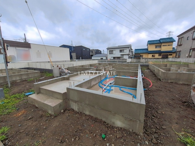 草加市西町 新築分譲住宅 全4棟 C号棟の外観