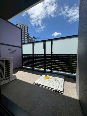 S-RESIDENCE茶屋ヶ坂　名古屋市賃貸　仲介手数料無料のバルコニー|バルコニー