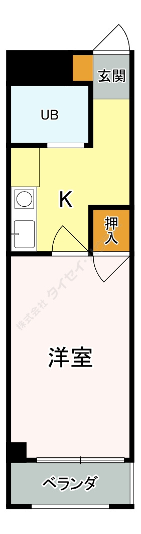 メゾンエイトの間取り