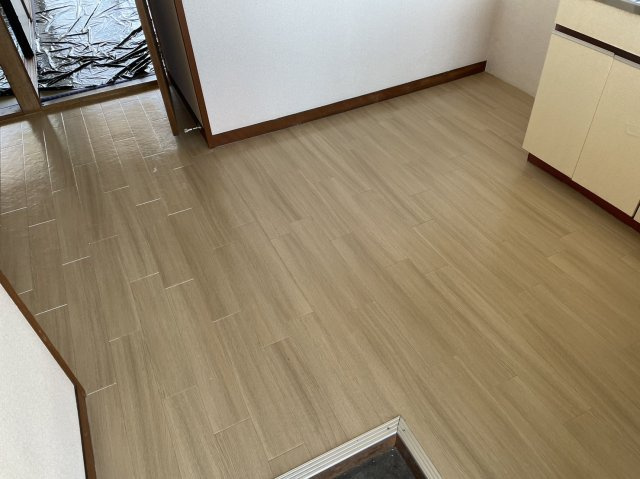 サンハイツの玄関