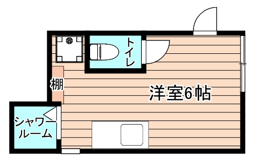大阪市都島区都島中通３丁目のアパートの間取り