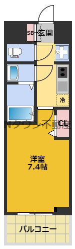 【間取り】 | メイクスWアート丸の内 | 間取りです。