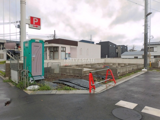 草加市西町 新築分譲住宅 全4棟 D号棟の外観