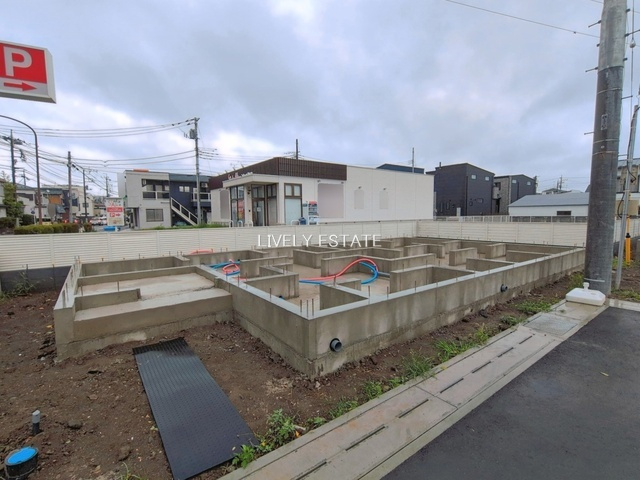 草加市西町 新築分譲住宅 全4棟 D号棟の外観