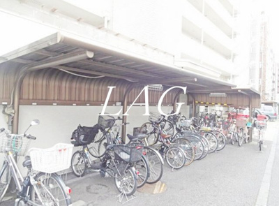 【その他共用部分】 | サニーコート東中野 | 共有駐輪場です。