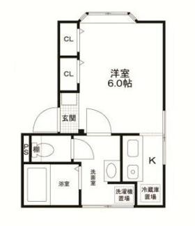 【間取り】 | エステート早稲田 | 間取りです。