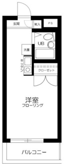 【間取り】 | メインステージ中井駅前 | 間取りです。