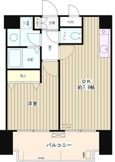 【間取り】 | パークヒルズ落合 | 間取りです。