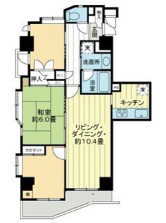 【間取り】 | エクメーネ赤羽 | 間取りです。