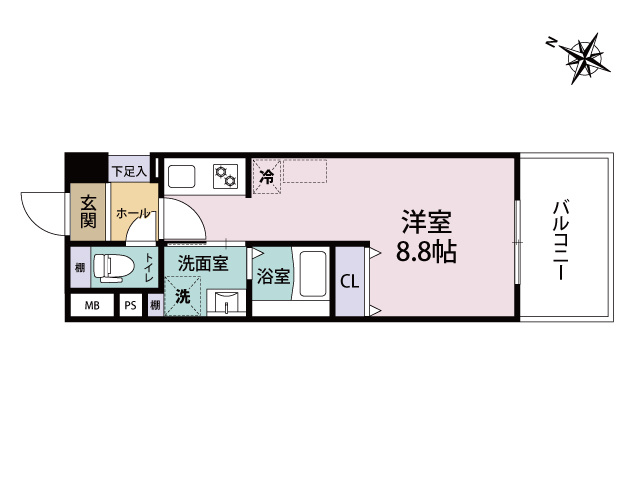 【間取り】 | Arista箱崎