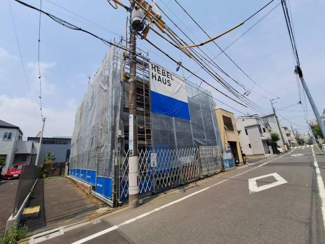 （仮称）八雲3丁目メゾンの外観|※建築中