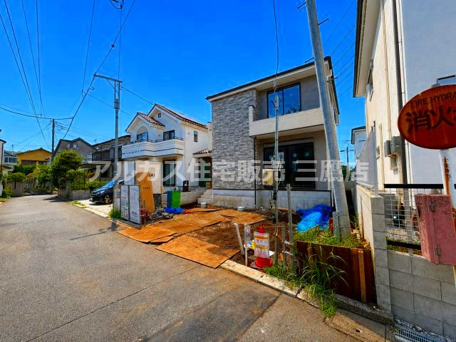 西武多摩川線 新小金井駅 13分 新築戸建 小金井市東町1丁目の前面道路含む現地写真