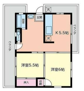 薫ビルの間取り