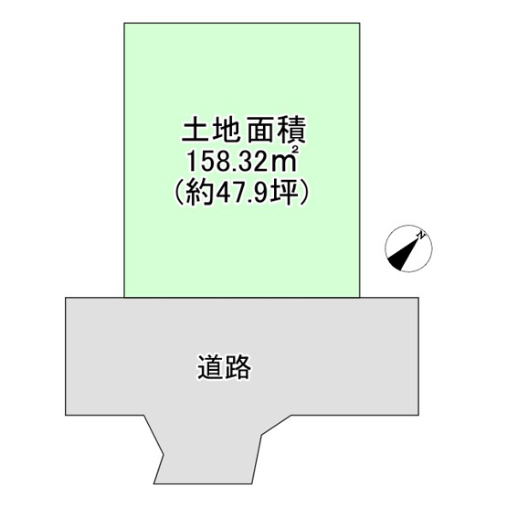 【土地図】 | ◆旭区市沢町　建築条件なし売地◆