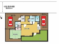 千葉市花見川区千種町の区画図