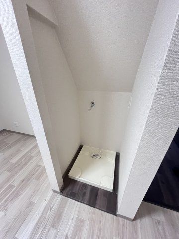 大阪市都島区都島中通３丁目のアパートのバルコニー