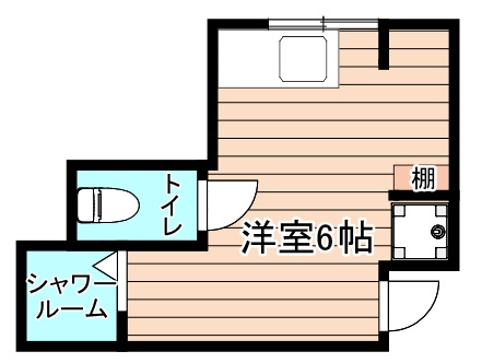 大阪市都島区都島中通３丁目のアパートの間取り