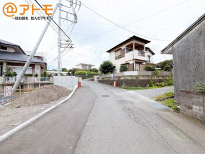 【前面道路含む現地写真】 | 富士市今泉第30　新築戸建て　1号棟